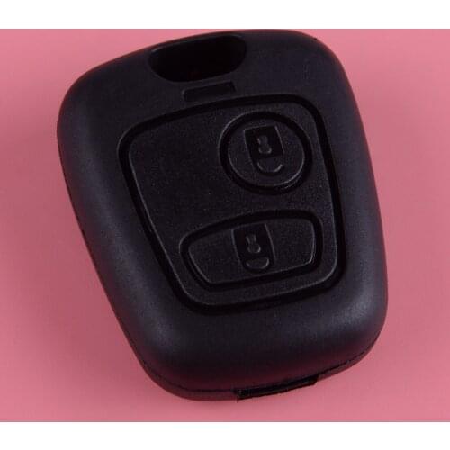 DWCX 2 Button Black Car Remote Key Fob Shell Case fit for Toyota Aygo NE73 Blade 2005 2006 2007 2008 2009 2010
