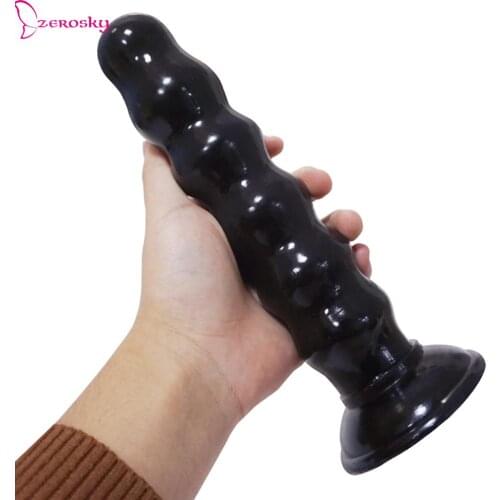 PVC Dildo Realistic Sex Toys for Woman Anal Bead with Suction Cup Butt Plug Sex Toys Dildos for Women Sex Shop