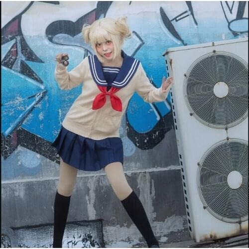 Cross my body / Himiko Toga COS costume My Hero Academia cosplay costume female daily campus