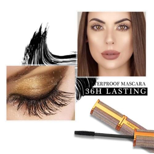 Frosted Starry Sky Curling Thick Natural Thin Waterproof Non-Tarnish Mascara Silica Gel Brush Head Slim Thick Curling 8839