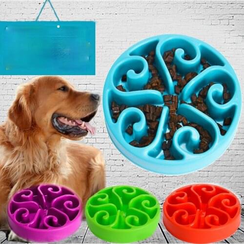 Eat Slow Dog Bowl Slow Feeder Bath Pet Supplies Pet Accessories Dog Slow Feeder Bowl For Cat Pets Slow Feeder Dog Bowl MJ923