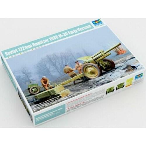 Trumpeter Model 1/35 02343 Soviet 122mm Howitzer 1938 M-30 Early