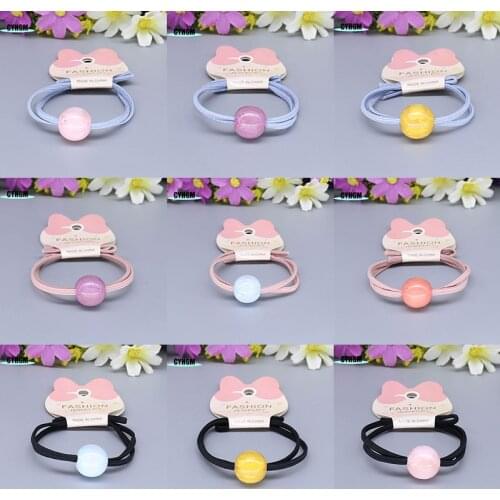 New Fashion scrunchie pack hair ties cute Elastic band made of hair headwear hair rubber band womens hair accessoires F30-10