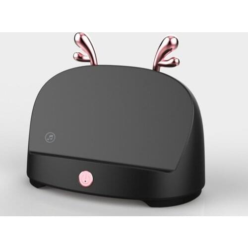 Cute Cartoon Vintage Deer Shape Wireless Bluetooth Speakers For Home 2021 Kids Gift Induction Wireless Mini Subwoofers