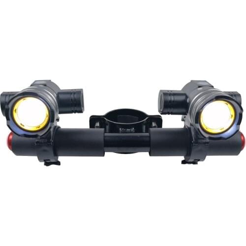 LED Headlight for Xiaomi M365 / Pro Ninebot Max G30 ES2 ES4 Electric Scooter Zoomable Flashlight USB Rechargeable Front Lamp