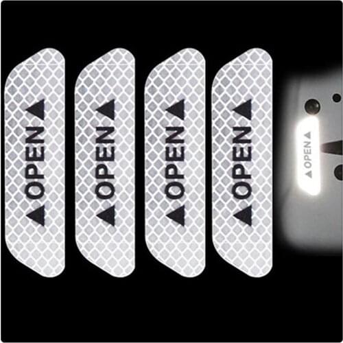 Car OPEN Reflective Tape Warning Mark Notice Bicycle for Volkswagen vw 6.0 EOS 2.0 FS 07 EOS Tuhuan 1.4T Touareg2