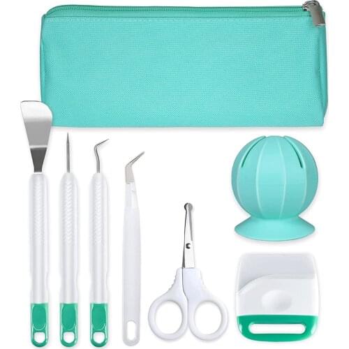 Vinyl Weeding Tools Set With Vinyl Scrap Collector & Carrying Bag For Cricut/silhouette/siser/oracal 631 651 751 Vinyl