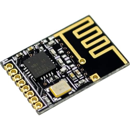 10pcs/lot Power enhanced version SMD NRF24L01 Wireless Module Mini module wireless data transmission module