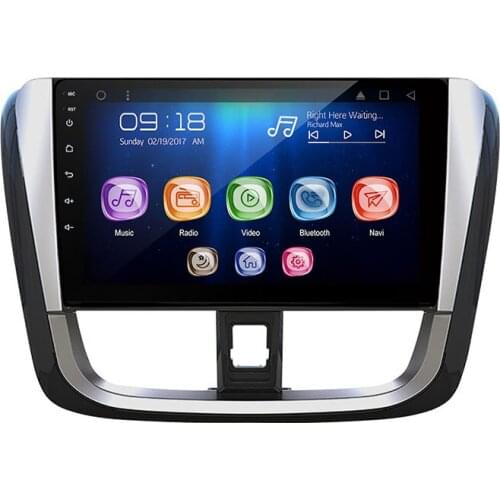 Allways 10.1" IPS Screen Android 9.0 Octa-core Ram 2GB Rom 32GB Car Multimedia for Toyota Vios/ Yaris 2017 with 2.5D Full touch