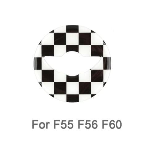 3D Steering Wheel Center Dedicated Car Sticker for Cooper F55 F56 F60 Clubman Countryman Accessories