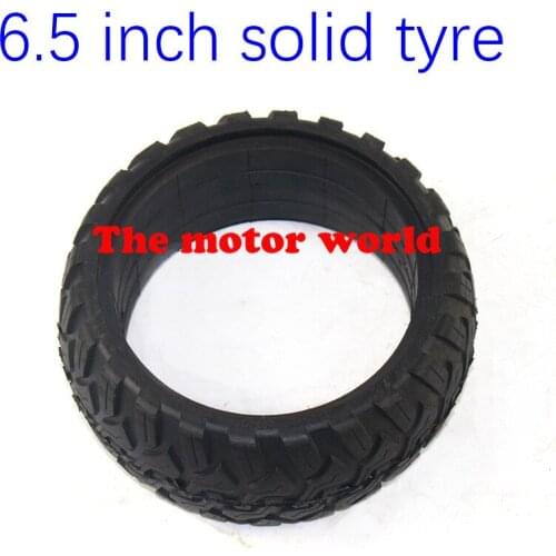 Free Shipping 2019 New 6.5 Inch Solid Tyre Rubber Tire for Mini Smart Self Balancing Scooter 6.5" Hoverboard Unicycle Scooter