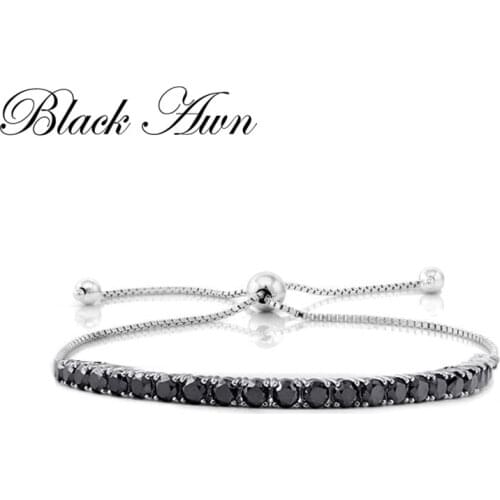 Black Awn Chain Bracelets