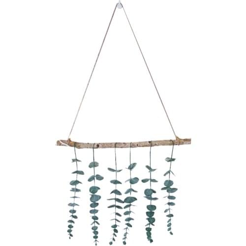 Rustic Eucalyptus Wall Decor Fake Vine Greenery Boho Living Room Apartment