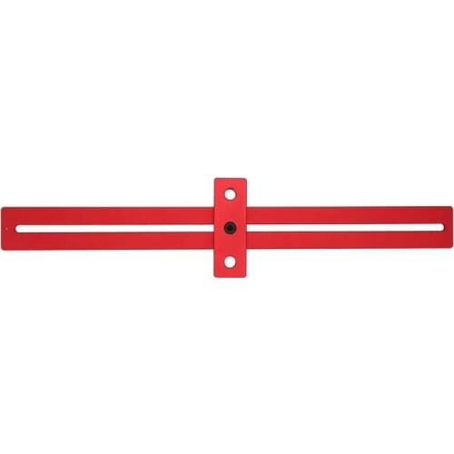 Wood Scribe Tool T‑Type Line Locator Woodworking Scribe Ruler Wood Marking Gauge Carpenter Marking Scriber Gauge for