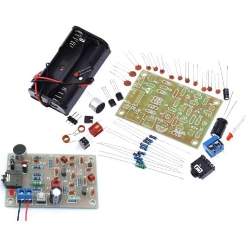 FM FM transmitter MP3 + wireless microphone transmitter radio transmitter board KIT Parts module