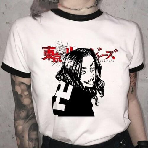 Tokyo Revengers T Shirt Unisex Summer Tops Tshirt Men/women Kawaii Harajuku Manga Graphic Tees Hot Japanese Anime T-shirt Male