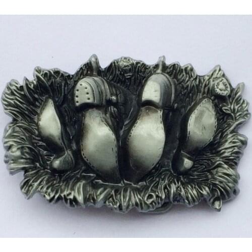 Leather shoes Cowboy belt buckle SW-BY402 suitable for 4cm wideth belt with continous stock