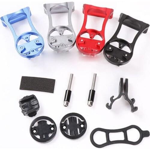 Bicycle Stem Computer Extension Brackets Aluminum Alloy Extension Mount Holder Lamp Clip Sports Riding Bike Repair Parts