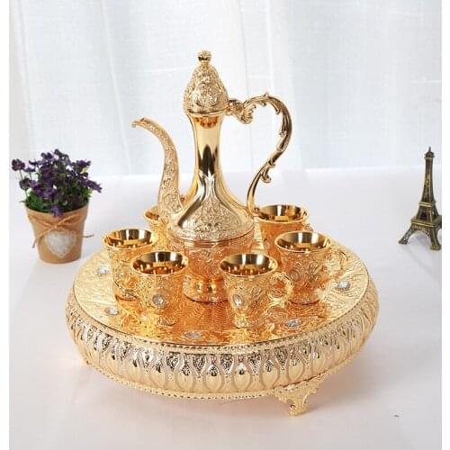 New Pattern Flagon Liquor Divider Household Wine Set High Plate with Diamond Party Special Wine Container