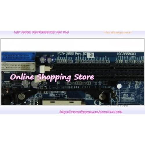 Industrial PC Motherboard PCA-6006LV PCA-6006 Rev.B2 With CPU&Fan