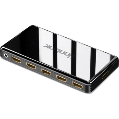 Unnlink HDMI-Compatible 2.0 Switch 3X1 5X1 Splitter UHD 4K 60Hz 4:4:4 HDCP 2.2 HDR For Smart LED TV MI Box3 PS3 PS4 Pro