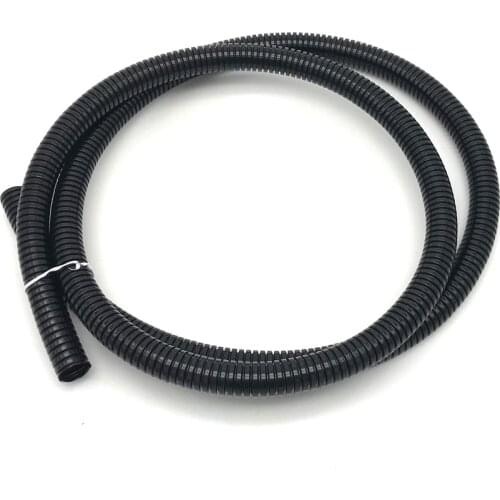 Underfloor Heating Thermostat Sensor Protection Tube Flame Retardant PP Plastic Corrugated Pipe