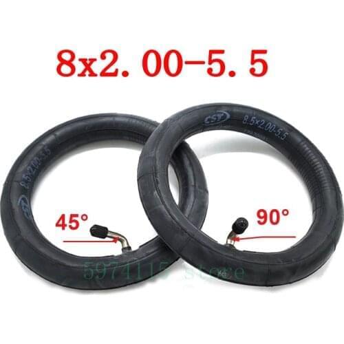 High Quality 8x2.00-5.5 Inch Inner Tube For Electric Scooter Tire Inokim Light Series V2 Tire