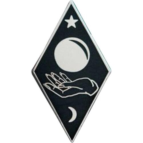 Mystic hard enamel pin badge