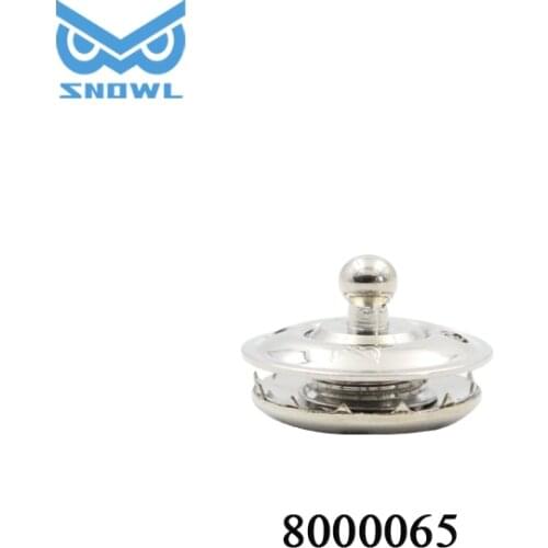 10 Pc Snap Fastener Lower Part Black Chrome Plated Brass Boat RV Canvas 8000067