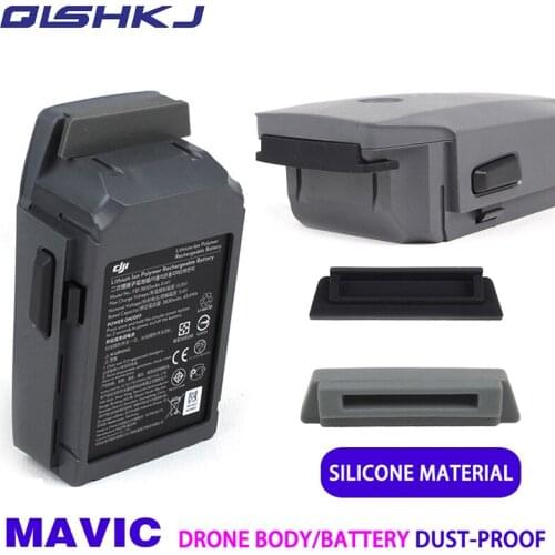 4PCS/Set Dust-Proof Plug Cover Caps for DJI MAVIC PRO Battery Charging Port and Drone Port Short Cirsuits Protection
