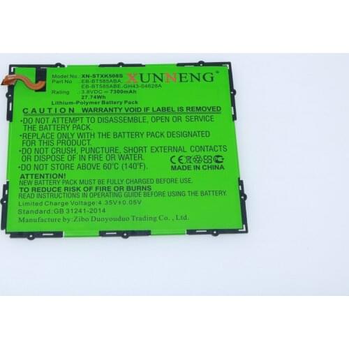 Battery for Samsung SM-T580 SM-T585 Galaxy Tab A 10.1 2016 WiFi Galaxy Tab A 10.1 2016 TD-LTE SM-T580NZKAXAR SM-T585C Gala