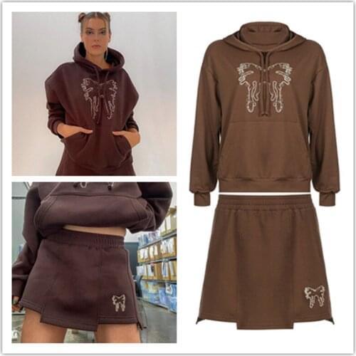 BRANDY&MANDY Hooded Sweatshirts For Women