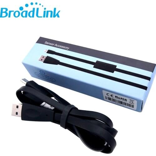 2020 Broadlink HTS2 USB Port Tempetature Humidity Sensor Detector Work With RM4 mini RM4 Pro Smart Remote For Smart Home