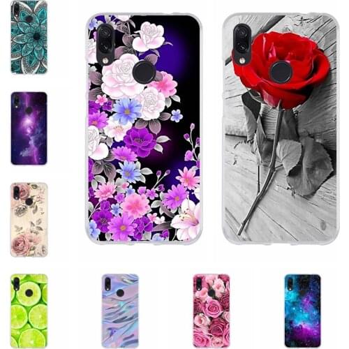 Case For Xiaomi Redmi Note 7 Cover Soft Silicon Thin TPU Back Shell phone Cover For Funda Redmi Note7 7 Pro 6.3" Case Coque Capa
