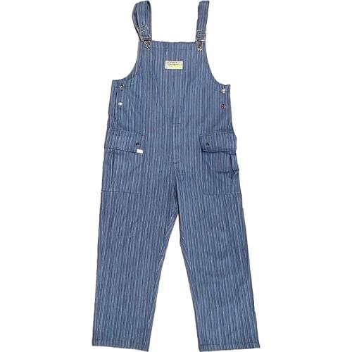 De los hombres de mono de manga larga solapa Multi-bolsillo de la longitud del tobillo de pies de moda negro amarillo de carga p