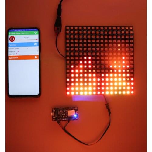 DIY GyverLamp Kit 5V ws2812b 16x16 Matrix Address Flexible Screen, Alexgyver Led Panel Display;Arduino