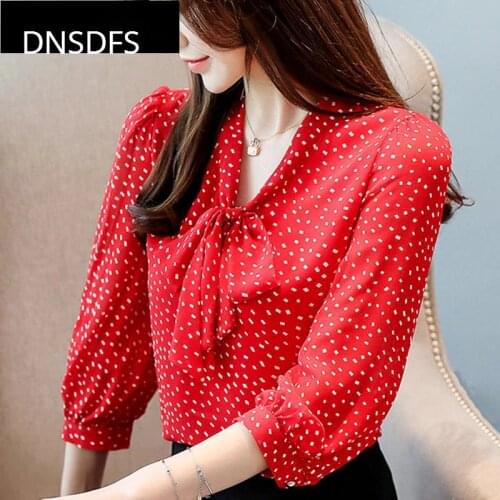 Женские красные рубашки DNSDFS China At AliExpress