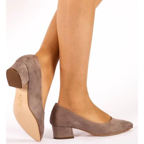 Hayalimdeki Ayakkabı Suede Pumps