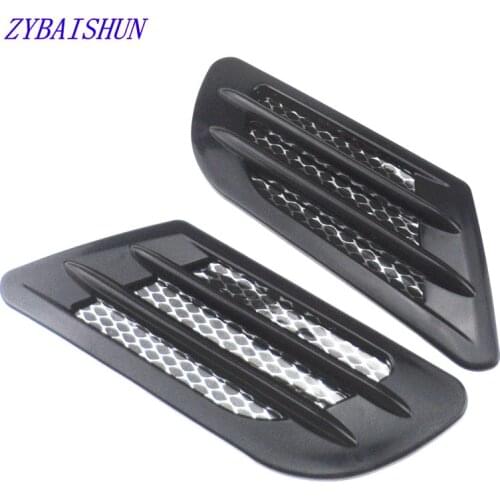 2PCS of new simulation fake air outlet shark gills car styling mold decoration tuyere for Kia Rio K2 K3 K5 K4 Cerato,Soul,Forte