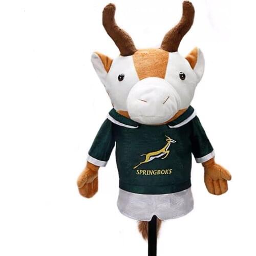 Golf Clubs Driver Headcover Cartoon Animal Fairway Wood Covers Golf Accessories No. 1 Wooden Rod Sleeve