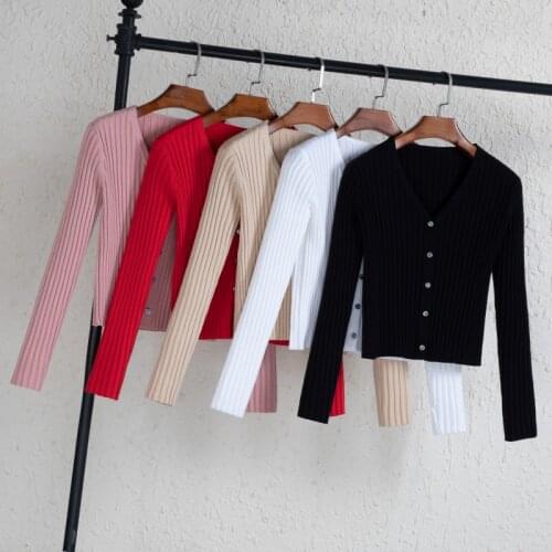 2021 korean style fashion long sleeve crochet top Ladies cardigans for Womens clothing Knitted top sweaters woman female bolero