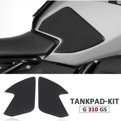 Motorcycle Non-slip Side Fuel Tank Stickers Waterproof Pad Rubber Sticker For BMW G310GS G310R G 310 R GS
