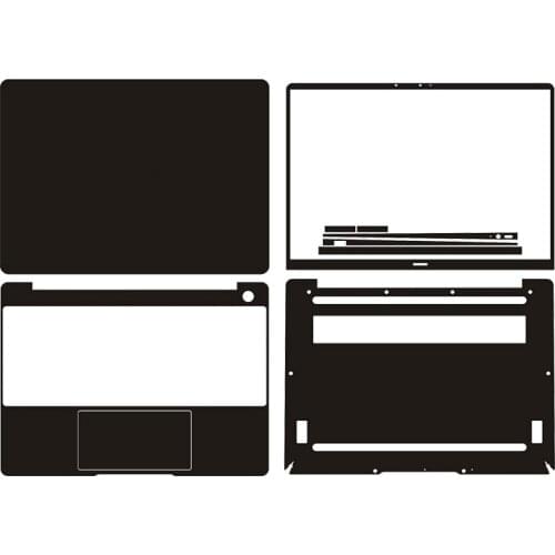 Carbon fiber Laptop Sticker Skin Decals Cover Protector for New HUAWEI MateBook 13 2020 13"