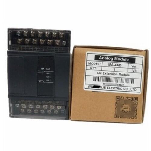 New Original PLC 4 Channels Analog Input MA-4DA DC24V