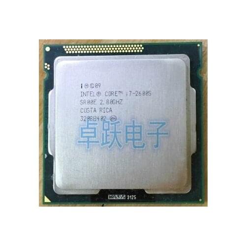 Lntel i7 2600S CPU Processor Quad-Core 2.8Ghz /L3=8M/65W LGA 1155 Desktop CPU (working 100% Free Shipping)
