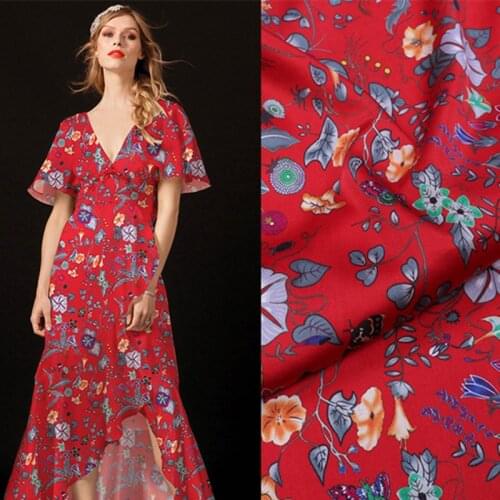 Mulberry Silk Stretch Satin Fabric Spandex Soft Breathable Smooth Dress Shirt Cheongsam Fabrics Natural Silk Cloth