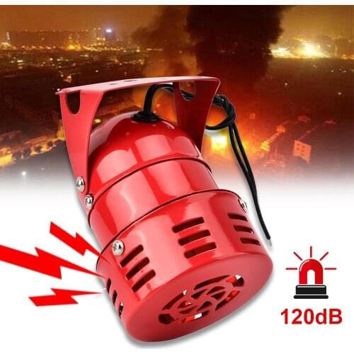 40W 120DB Electric Motor Driven Alarm Factory Vehicle Mini Fire Prevention Horn