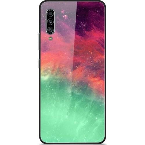 Glass Case For Samsung Galaxy A90 5G Phone Case Phone Cover Phone Shell Back Bumper Series 1