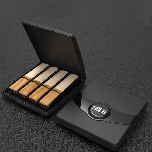 Portable Saxophone Reeds Case Box Waterproof Storage Box 8 Grids Sax Alto Musical Instrument Accessories