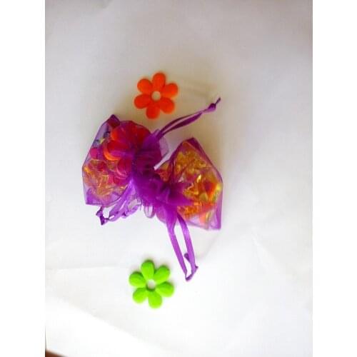 15*20cm 500pcs Dark purple Organza Bag christmas Drawstring bag jewelry packaging bags for gift/candy/wedding/party Yarn bag